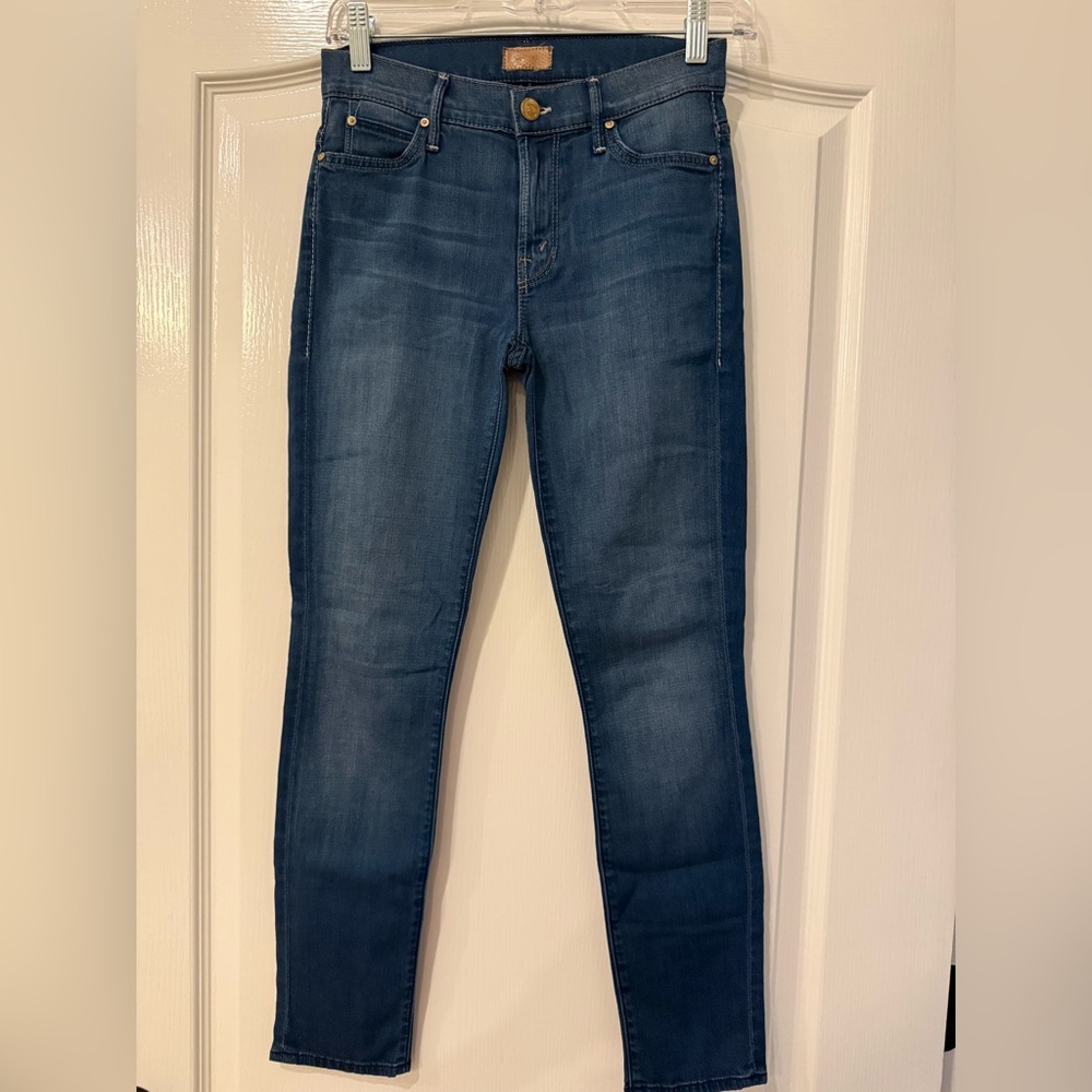 MOTHER Jeans. The Teaser, Wash: Northern Lights. EUC. No stains